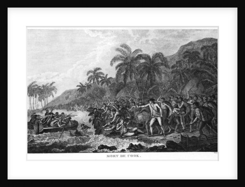 The Death of Captain James Cook 14th February 1779 by Benard Benard