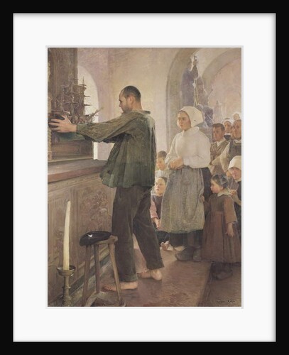The Ex Voto, 1898 by Henri Royer