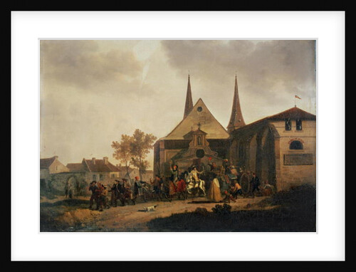 Pillage of a Church during the Revolution by Jacques Francois Joseph Swebach