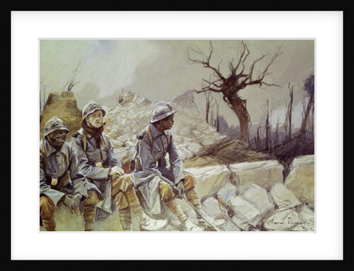 Dampierre, July 1916 by Francois Flameng