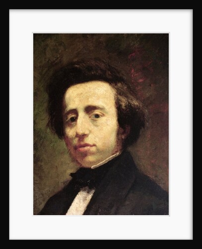 Portrait of Frederic Chopin by Thomas Couture