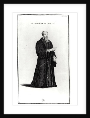 Portrait of Michel de L'Hospital by French School