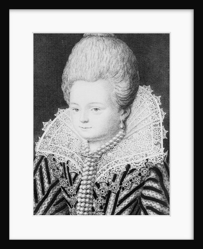 Diane d'Andouins Countess of Gramont, called 'La Belle Corisande' by Melchior Peronard