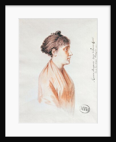 Madame Bonaparte, study for 'Entry of Bonaparte, First Consul, into Antwerp on 18th July 1803' 1803-07 by Mathieu Ignace van Bree