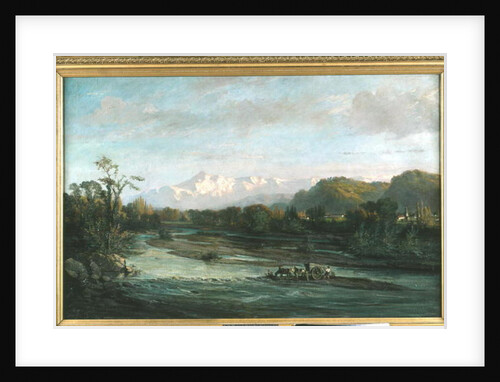 The Mountain Stream and the Pic du Midi, Bigorre, 1882 by Victor Venat