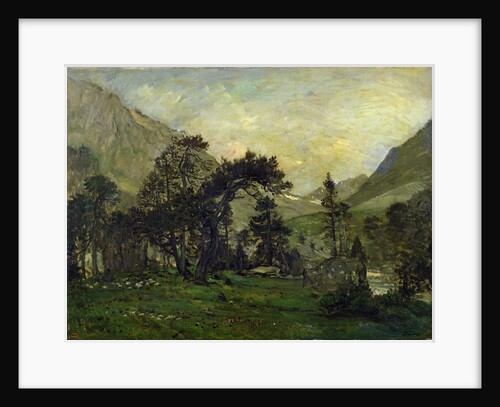 The Mahoura at Cauterets by Charles Francois Daubigny