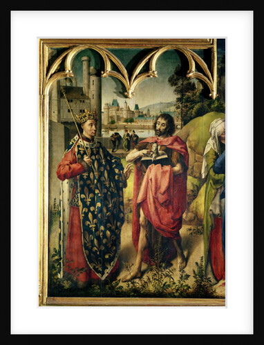 The Parlement of Paris Altarpiece by French School