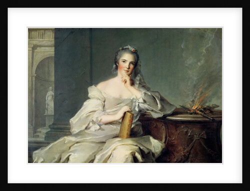 Anne-Henriette de France, as the element of Fire, 1750-1 by Jean-Marc Nattier