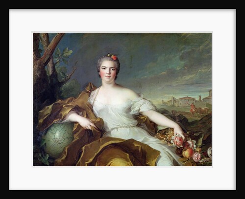 Louise-Elisabeth de France, as the element of Earth. 1750-1 by Jean-Marc Nattier