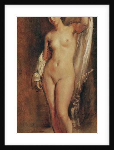 Standing Female Nude by Theodore Chasseriau