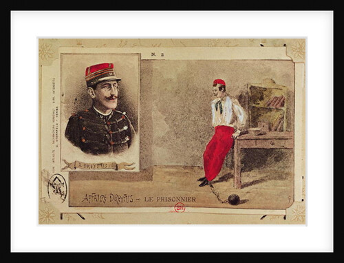Alfred Dreyfus as a prisoner, 1894-1906 by School French