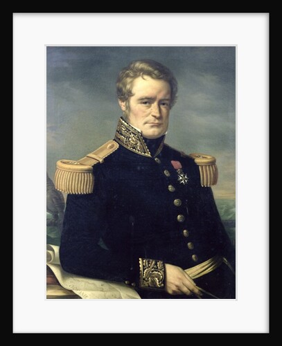 Portrait of Jules Dumont d'Urville 1845 by Jerome Cartellier