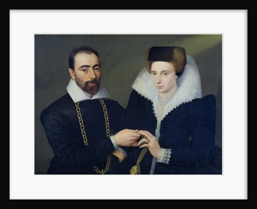 Portrait of a Couple by French School