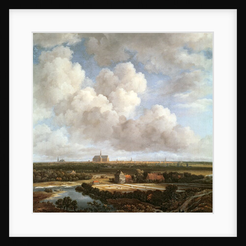 Bleaching Ground in the Countryside near Haarlem, 1670 by Jacob Isaaksz. or Isaacksz. van Ruisdael