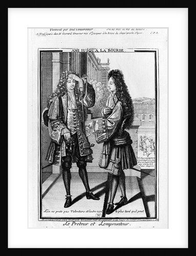 The Lender and the Borrower by Nicolas Guerard