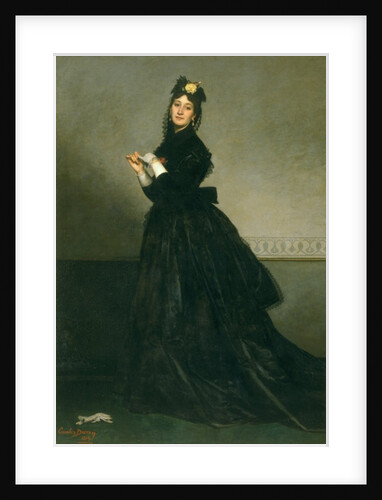 The Woman with the Glove, 1869 by Charles Emile Auguste Carolus-Duran