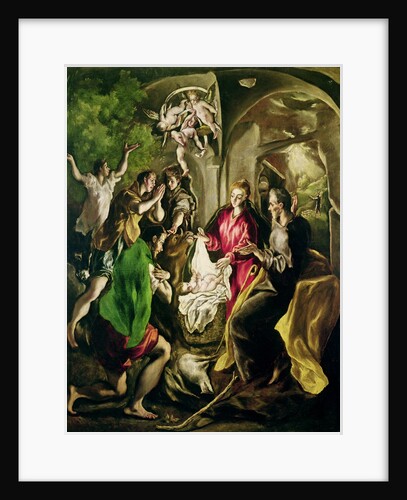 Adoration of the Shepherds, 1603-05 by El Greco