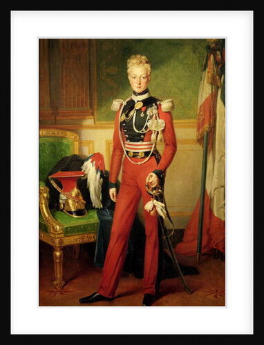 Louis-Charles-Philippe of Orleans Duke of Nemours, 1833 by Anton van Ysendyck
