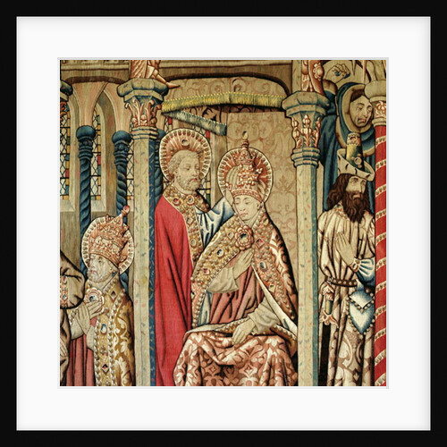St. Peter Placing the Papal Tiara on the Head of St. Clement by French School