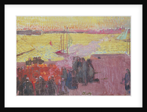 Fire of St. Jean on the Ile Tudy, 1895 by Maurice Denis