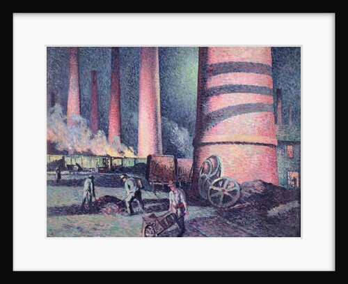 Factory Chimneys, 1896 by Maximilien Luce