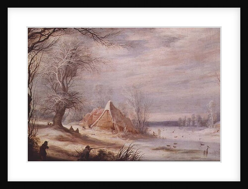 Winter Landscape by Gysbrecht Lytens or Leytens