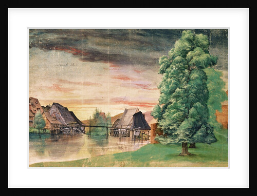 The Watermill, 1495-97 by Albrecht Dürer or Duerer