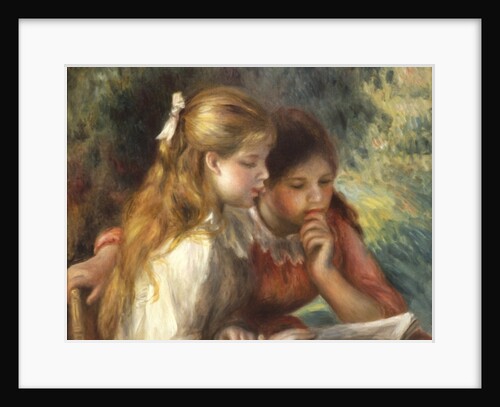 The Reading, c.1890-95 by Pierre Auguste Renoir