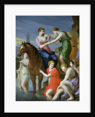 Clelia Crossing the Tiber by Jacques Stella