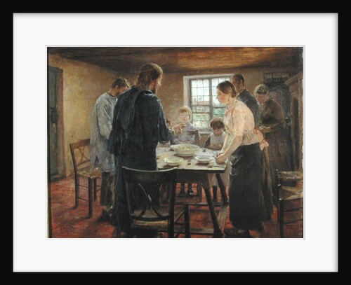 Christ with the Peasants, c.1887-88 by Fritz von Uhde