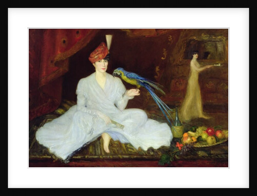 Woman with a Parrot, 1905 by Georges Bottini