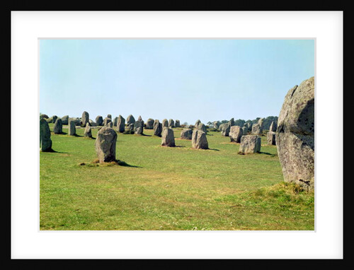 Alignment of standing stones, Megalithic Period, 4th-3rd millennium BC by Anonymous
