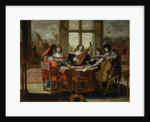 The Five Senses - Hearing by Abraham (after) Bosse