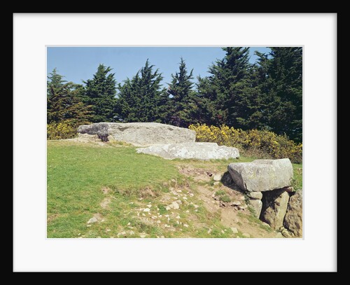 Dolmen, Dol-ar-March'hadourien Megalithic by Prehistoric Prehistoric