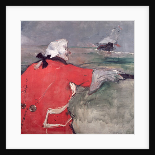 The Admiral Viaud, or Paul Viaud in an Admiral's Costume, 1901 by Henri de Toulouse-Lautrec