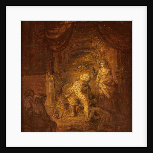 Biblical Scene by Rembrandt Harmensz. van Rijn