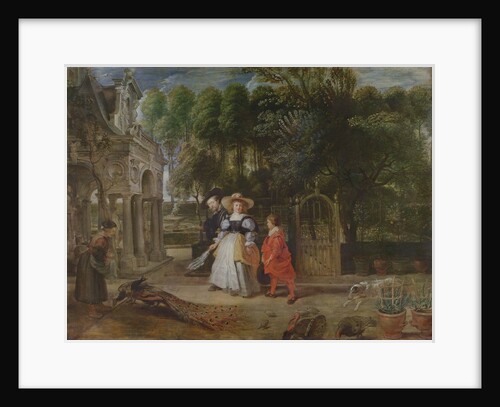 Rubens and Helene Fourment in the Garden by Peter Paul Rubens