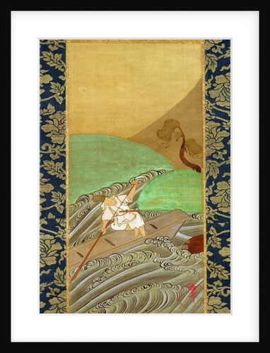 The Boatman by Ogata Korin