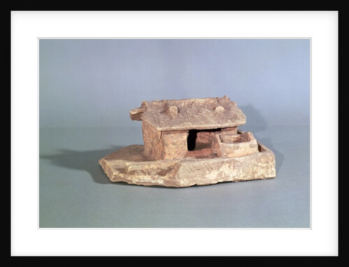 Funerary model of a farm, from Thanh Hoa, Vietnam, Han Dynasty by School Chinese