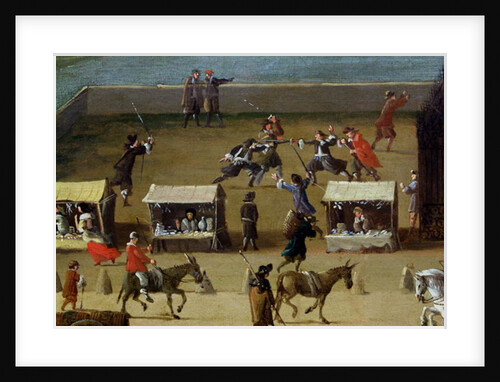 The Seine, the Louvre and the College des Quatre-Nations from the Pont-Neuf by French School