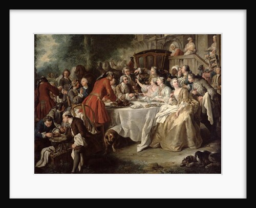 The Hunt Lunch by Jean Francois de Troy