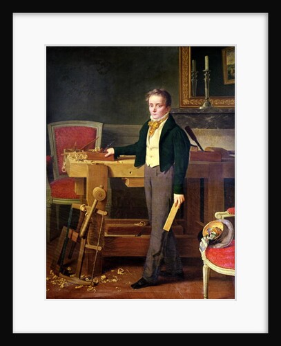 Portrait presumed to be Alfred de La Chaussee by French School