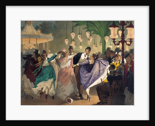Waltz at the Bal Mabille by Philippe Jacques Linder