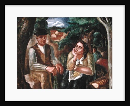 The Peasant Meal at Vallet by Amedee de La Patelliere