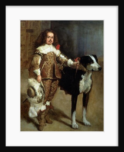 A Buffoon sometimes and incorrectly called Antonio The Englishman by Diego Rodriguez de Silva y Velazquez