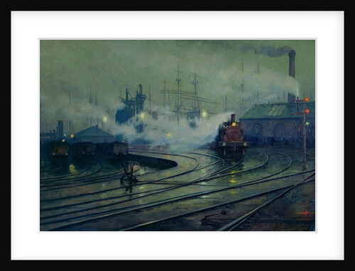 Cardiff Docks, 1896 by Lionel Walden