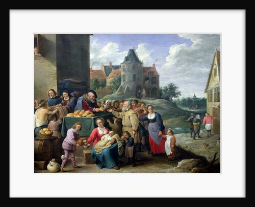 The Seven Acts of Mercy by David the Younger Teniers