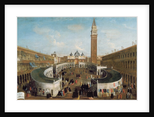 Fair in St. Mark's Square by Gabriele Bella