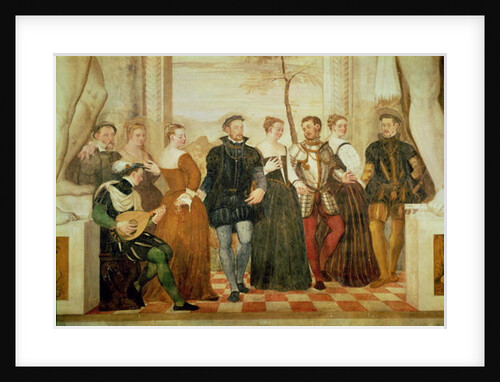 Invitation to the Dance, 1570 by Giovanni Antonio Fasolo