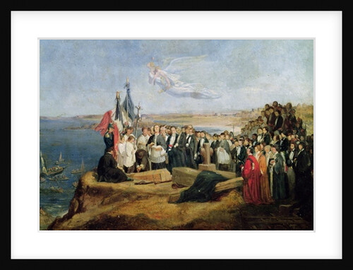 Burial of the Vicomte de Chateaubriand at Grand-Be, 19th July 1848 by Valentin Louis Doutreleau